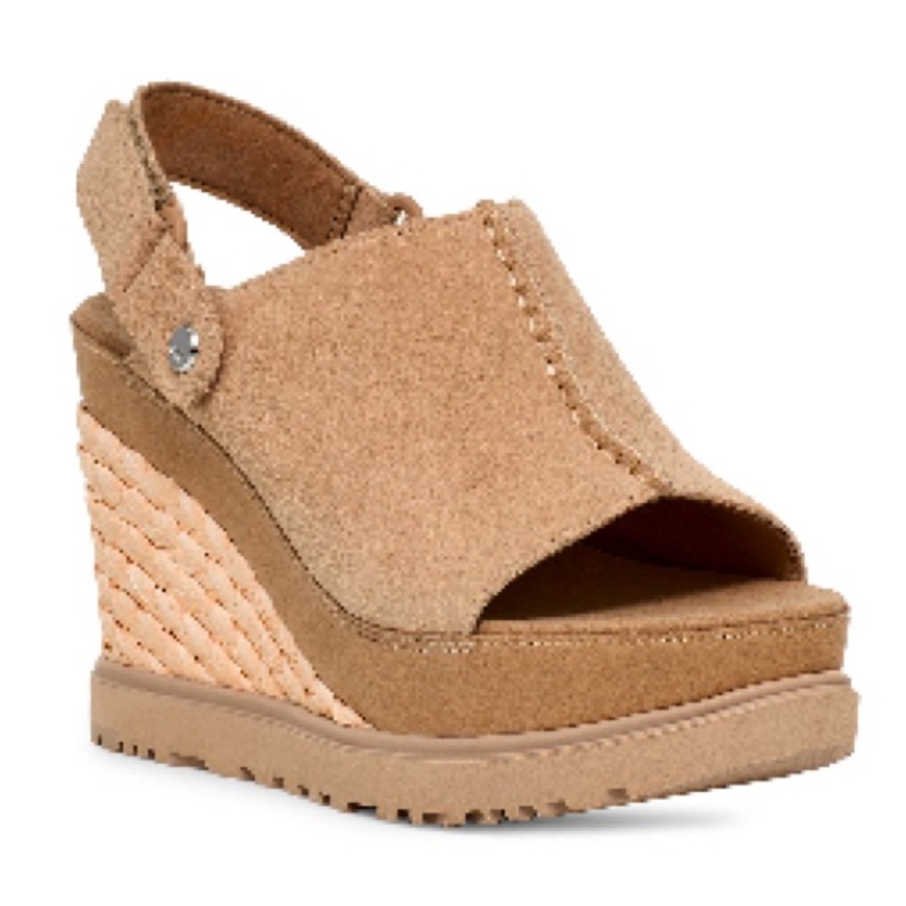 UGG Abbot wedge slingback.
